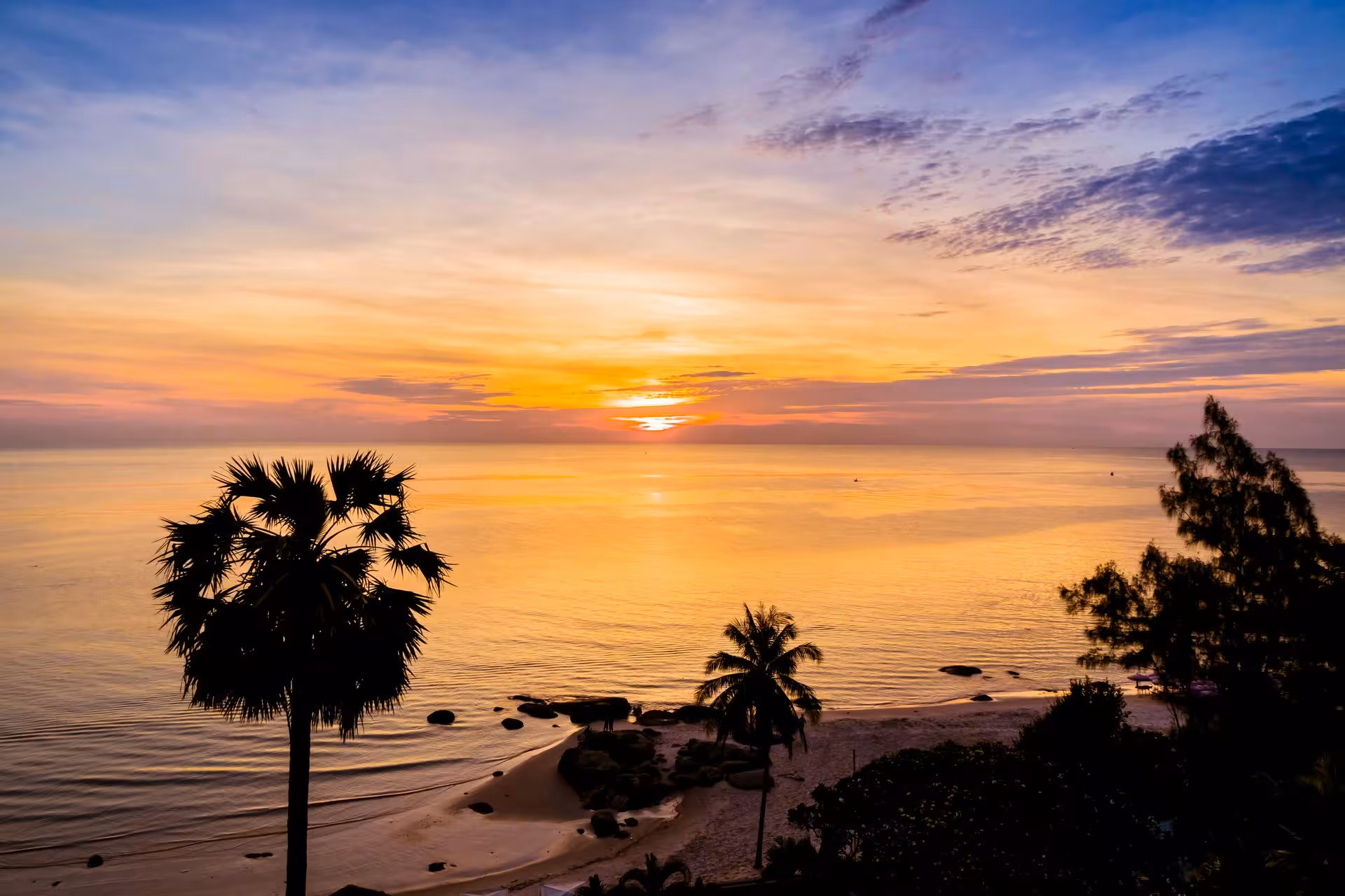 Beach sunset